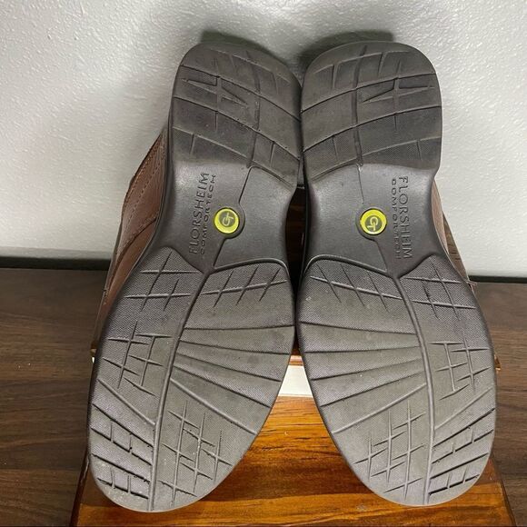 Florsheim Tan Mens Oxfords Style Casual Lace Up Shoes Style 13172-200 Size 9M - Picture 11 of 14